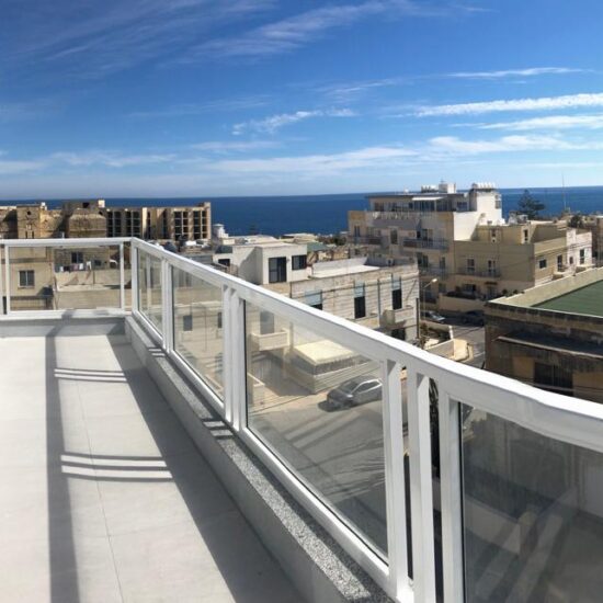 sea view flat Malta